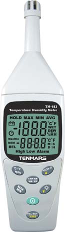 報警溫濕度計TM-181
