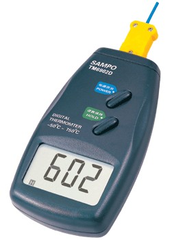 袖珍式數字溫度表TM6902D