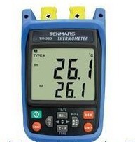 臺灣泰瑪斯 TM363 K型雙輸入溫度表TM-363溫度計